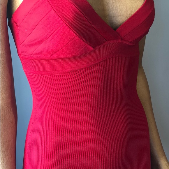 2/$40 Red Ribbed Racerback Mini - Picture 3 of 3